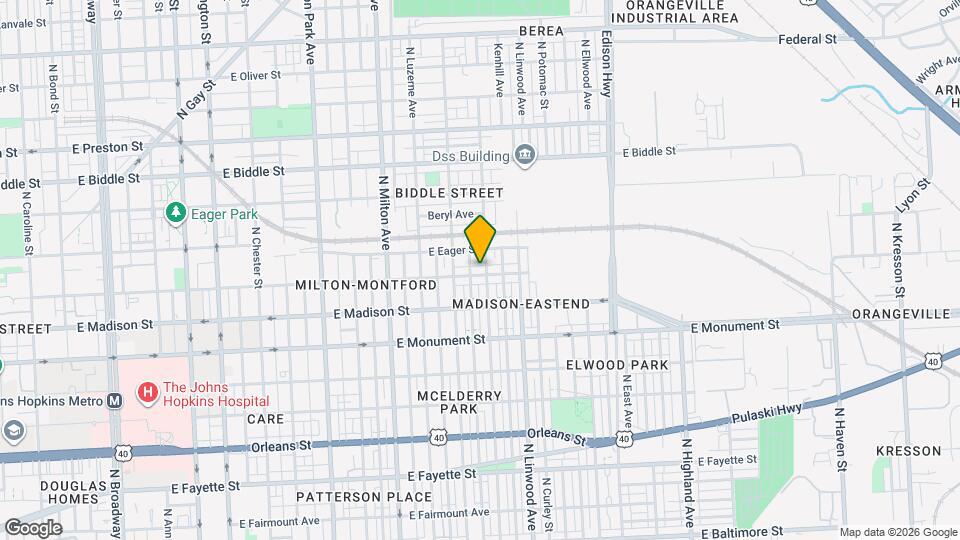 2734 Ashland Ave Mapa y Detalles de la Ubicación