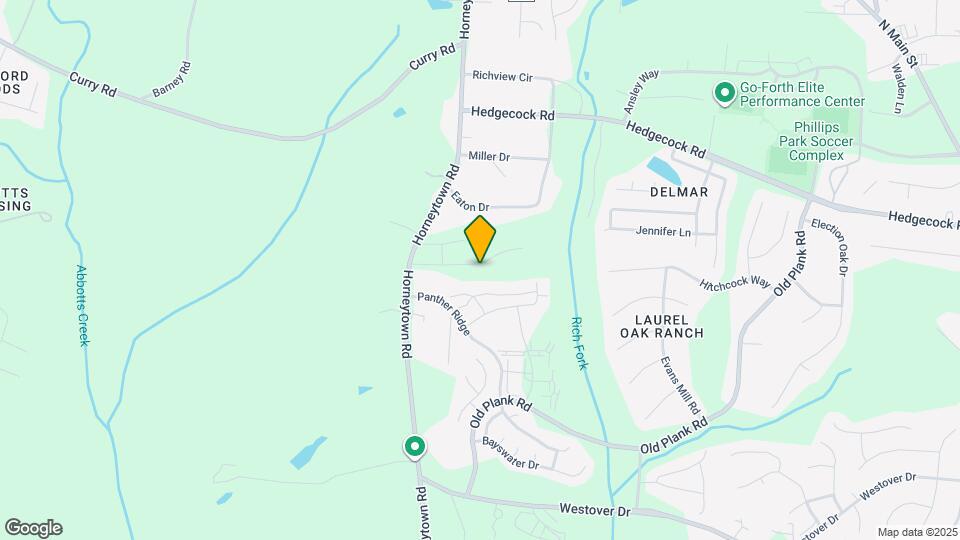 875 Falls Grove Trl Map and Location Details