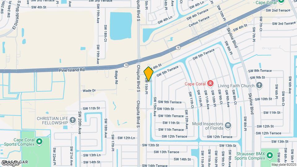 919 SW 15th Pl Map and Location Details