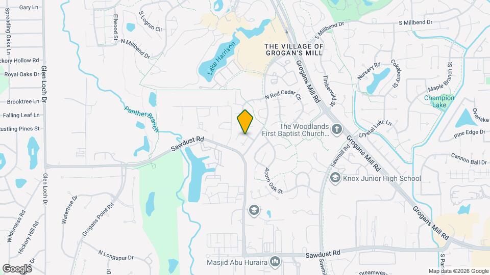 11919 S Red Cedar Cir Map and Location Details