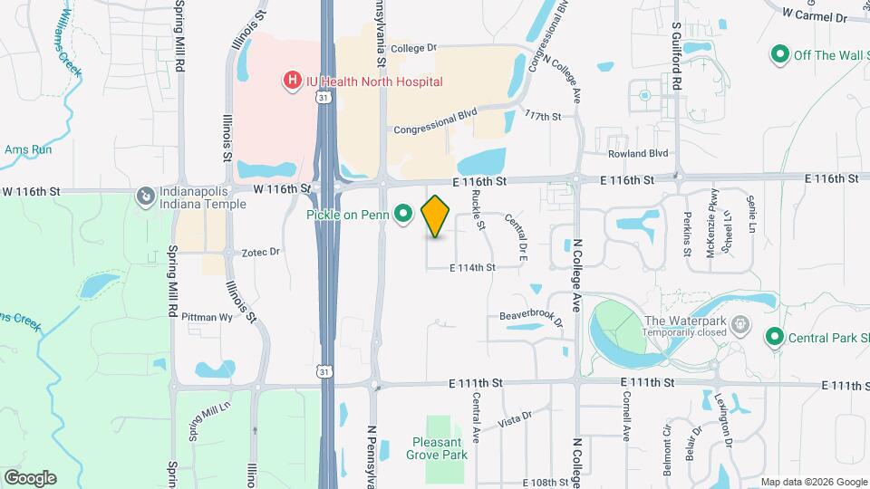 11417 Washington Blvd Mapa y Detalles de la Ubicación