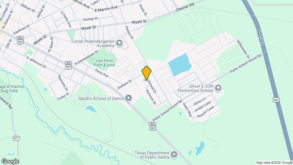 1518 Drexal Dr Map and Location Details