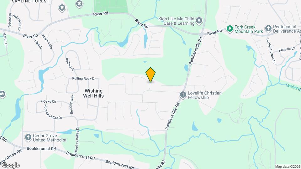 2544 Tolliver Dr Map and Location Details