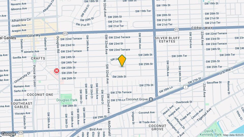 3121 SW 25th Terrace-Unit -Rear Map and Location Details