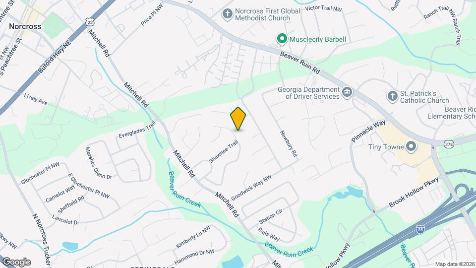 2209 Summertown Dr Map and Location Details