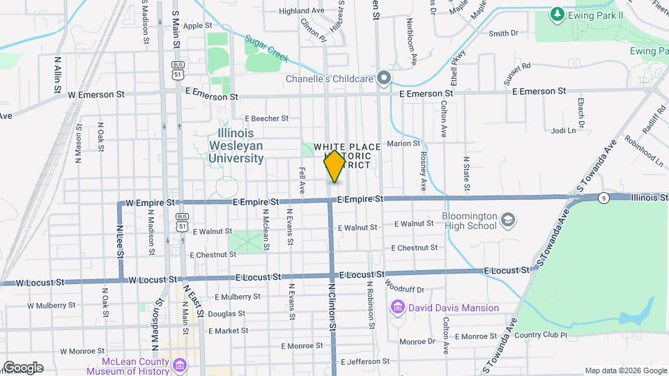 1105 N Clinton Blvd Map and Location Details