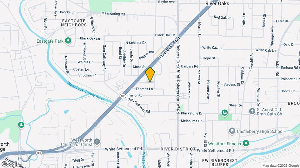5509 James Dr Map and Location Details