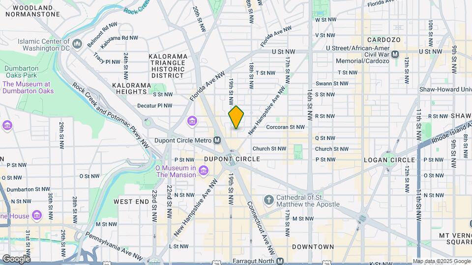 1603 19th St NW Map and Location Details