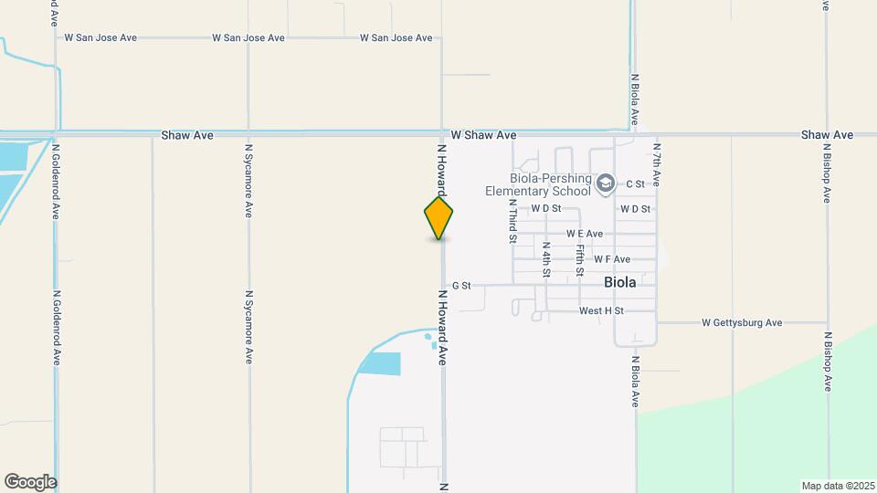 4675 N Howard Ave Map and Location Details