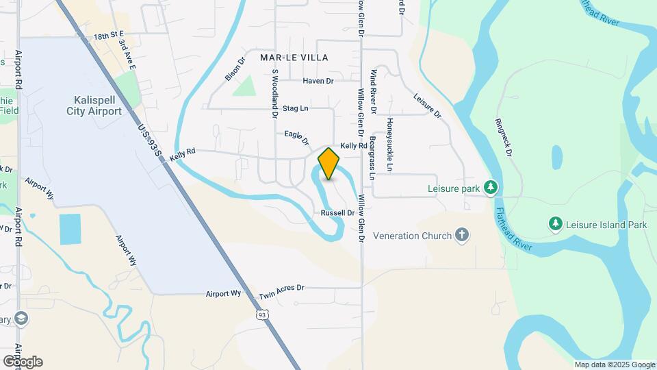 38 Muskrat Dr Map and Location Details