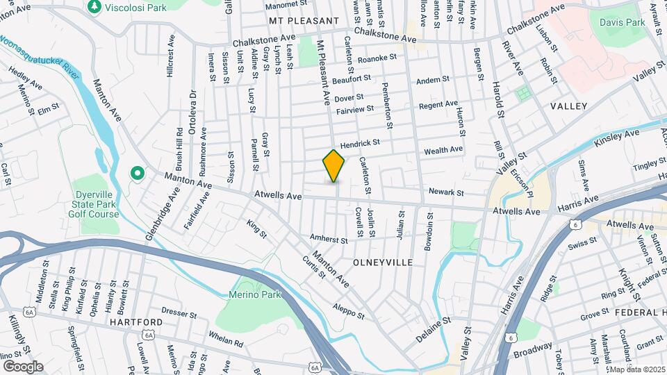 16 Mt Pleasant Ave Mapa y Detalles de la Ubicación
