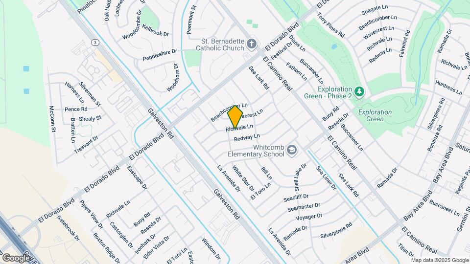 810 Richvale Ln Map and Location Details