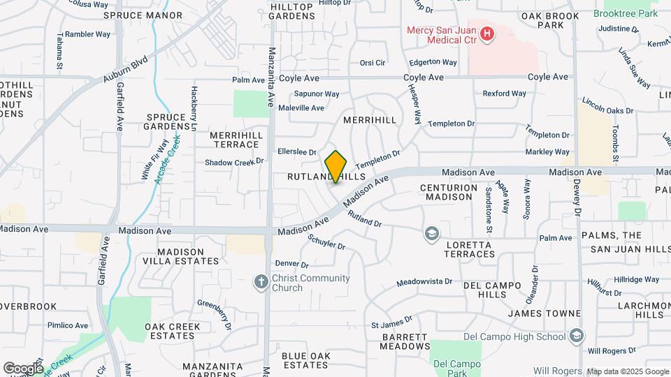 6102 Templeton Dr Map and Location Details