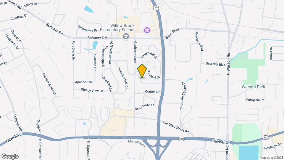 10371 Forest Brook Ln Map and Location Details
