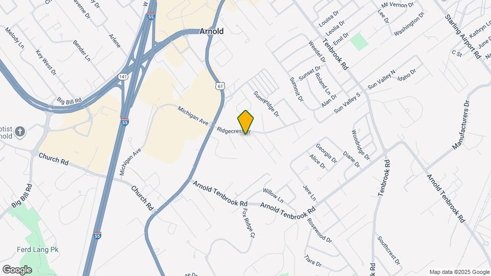 2342 Vaek Dr Map and Location Details