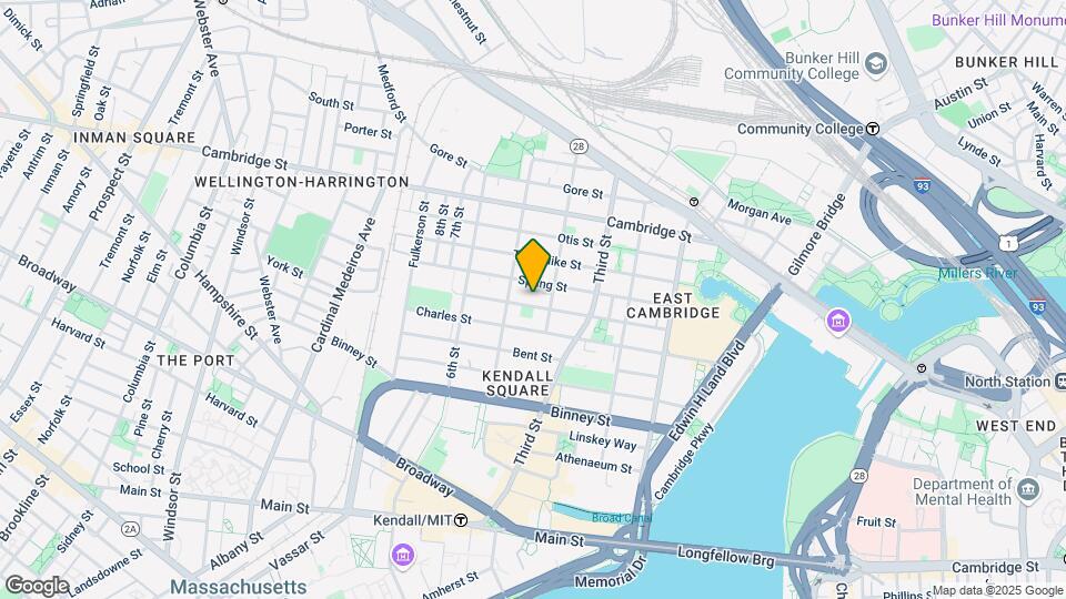 259 Hurley St, Unit #1F Mapa y Detalles de la Ubicación