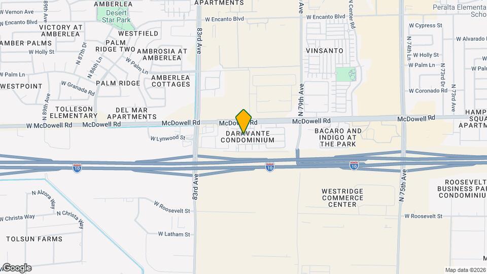 8150 W Groom Creek Rd Map and Location Details