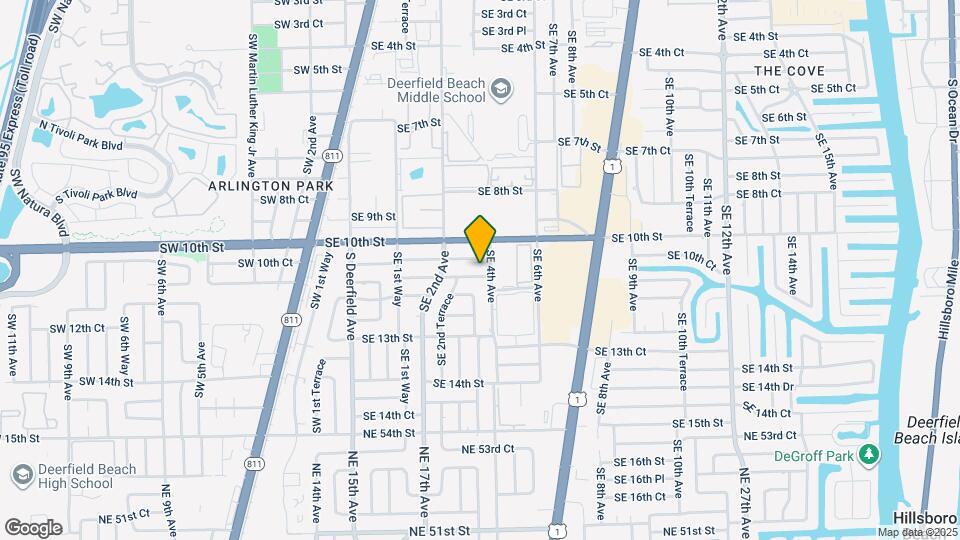 333 SE 11th St Map and Location Details