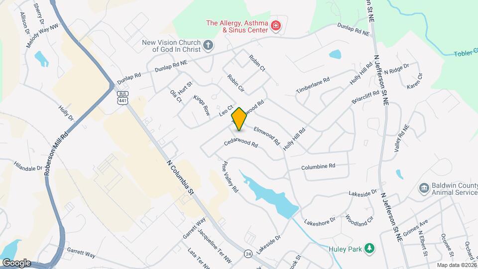 1753 Cedarwood Rd Map and Location Details