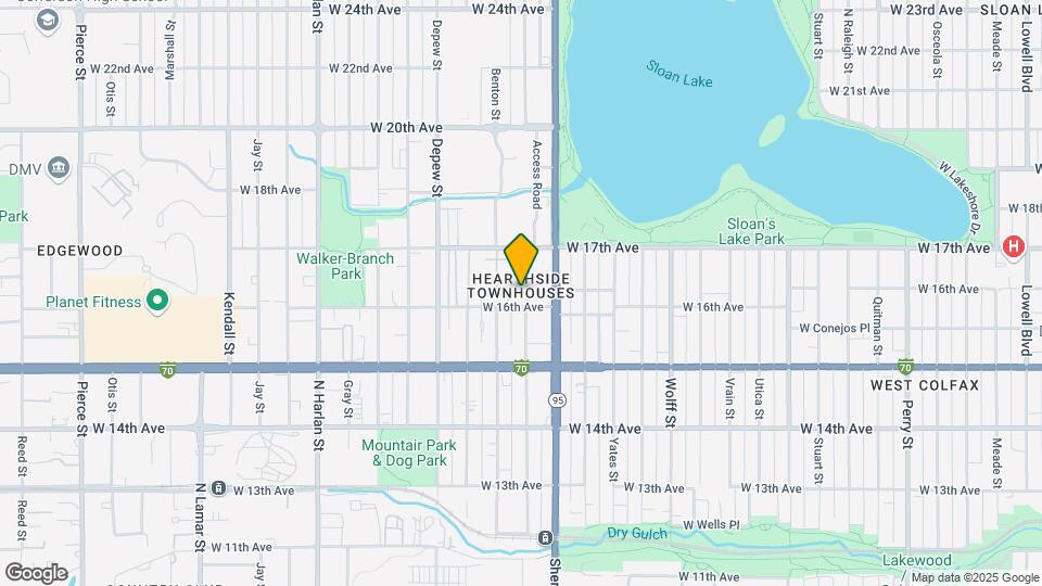 1610 Ames Ct Map and Location Details