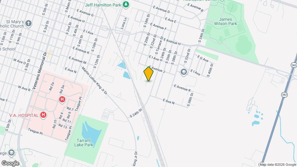 1115 S Terrace St Map and Location Details