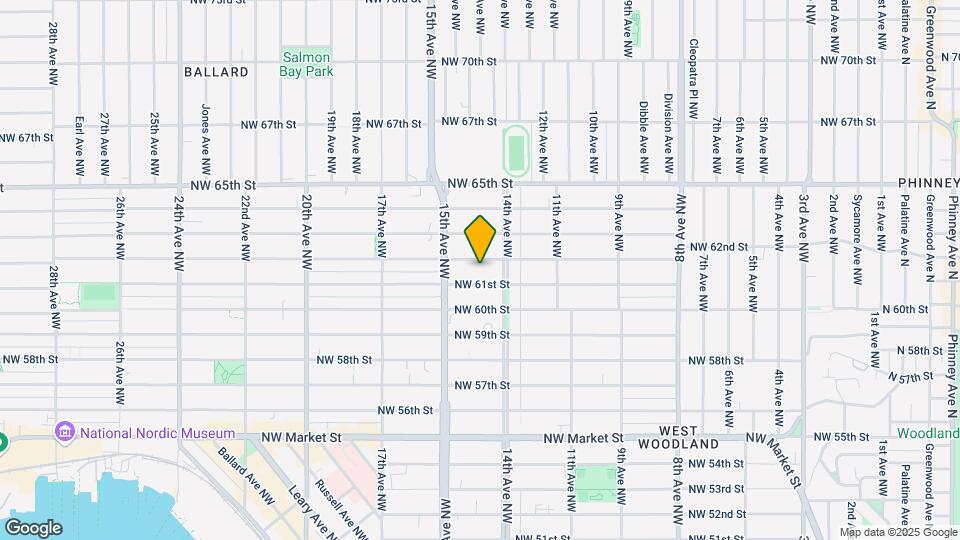 1423 NW 62nd St Map and Location Details