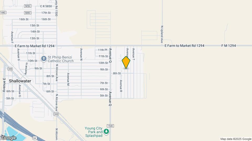 803 Avenue S Map and Location Details