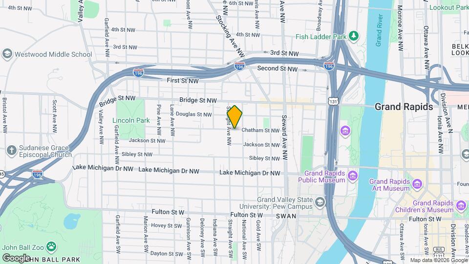 748 Chatham St NW Map and Location Details
