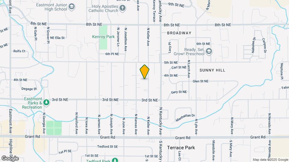 400 N Keller Ave Map and Location Details