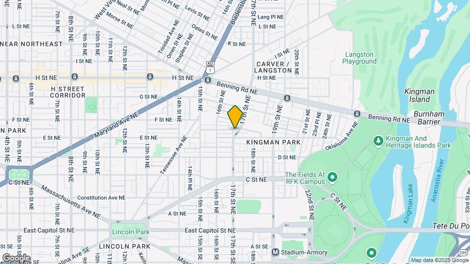 500 17th St NE Mapa y Detalles de la Ubicación