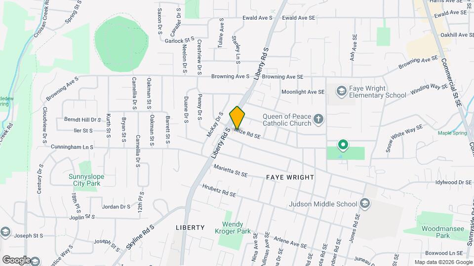126 Mize Rd SE Map and Location Details