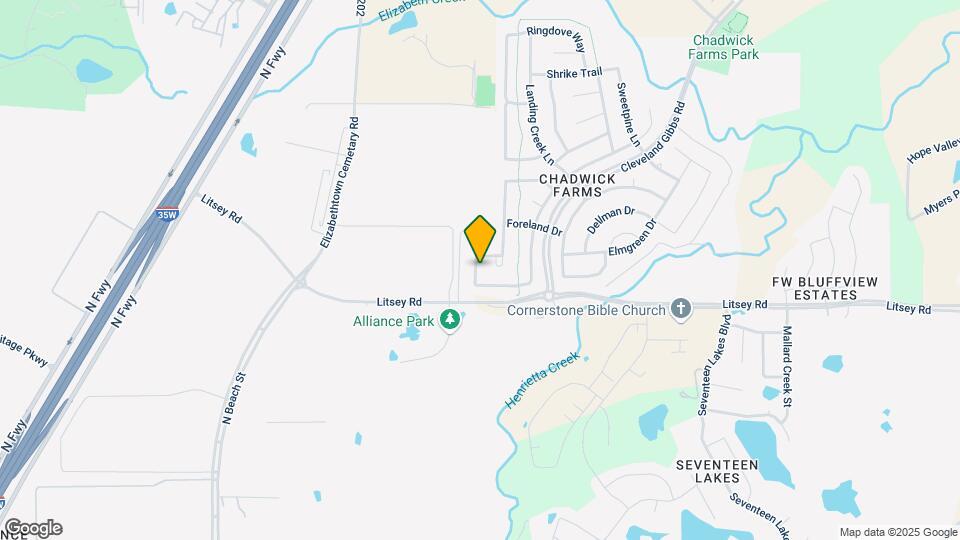 3820 Denridge Ln Map and Location Details