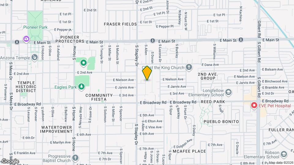 245 S Allen Map and Location Details