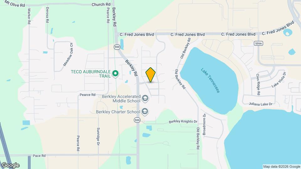 1130 Berkley Ridge Ln Map and Location Details