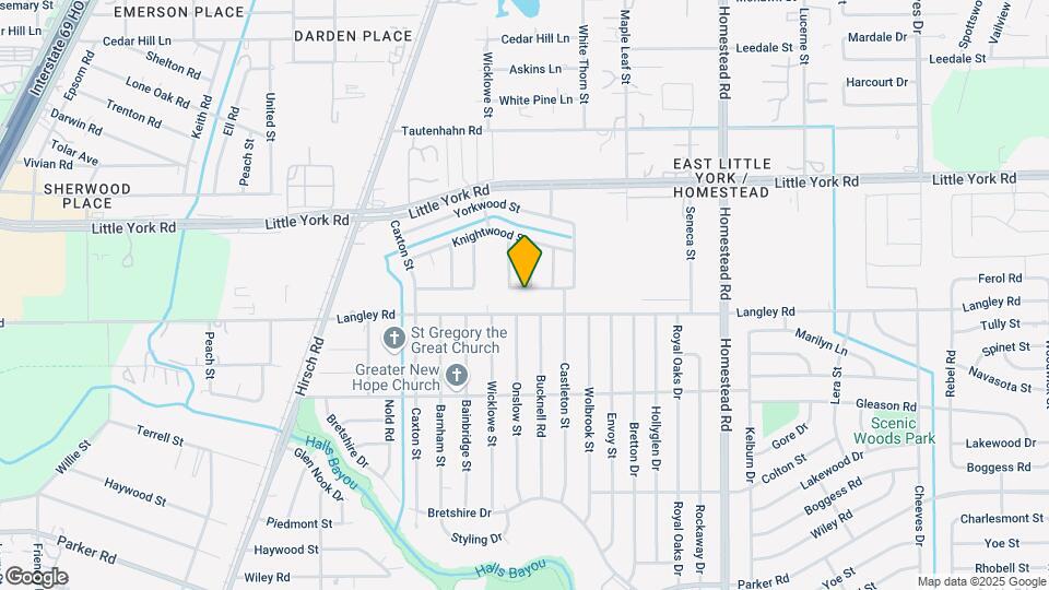 5618 Briarwick Ln Map and Location Details