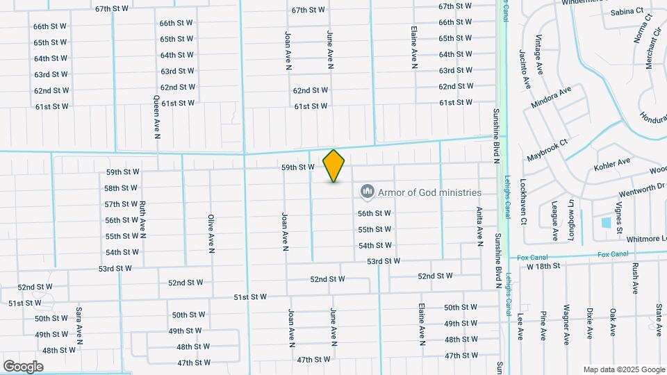 2809 58th St W Map and Location Details