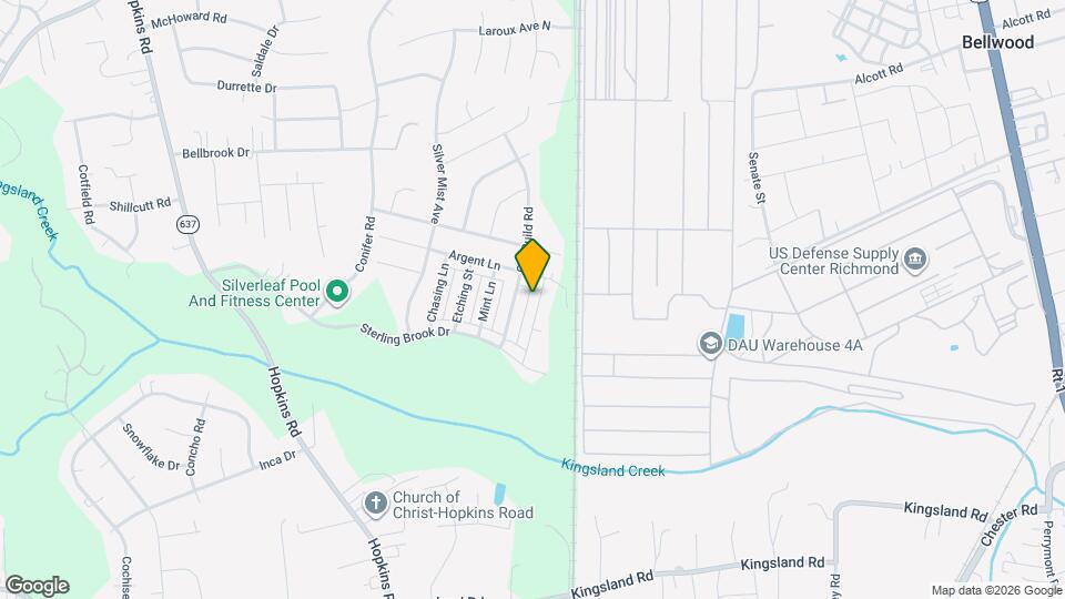 7820 Vermeil St Map and Location Details