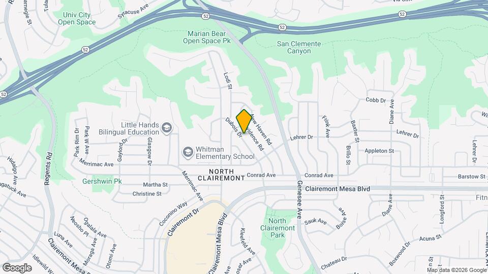 5109 Dubois Dr Mapa y Detalles de la Ubicación