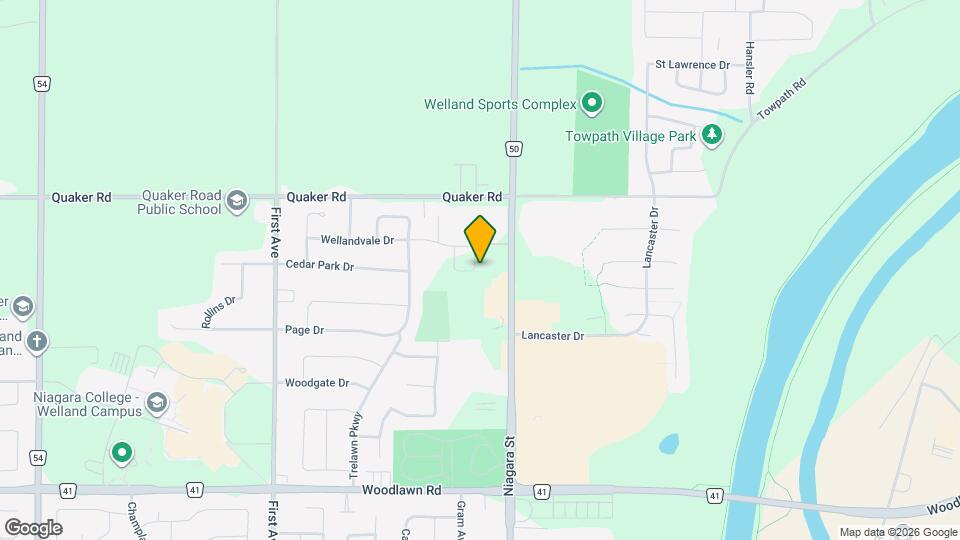 258 Wellandvale Dr Map and Location Details