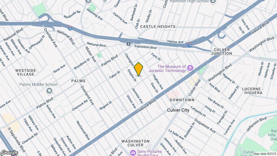 3667 Clarington Ave Mapa y Detalles de la Ubicación