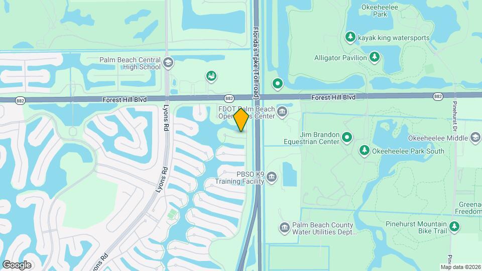 8019 Inagua Ln Map and Location Details