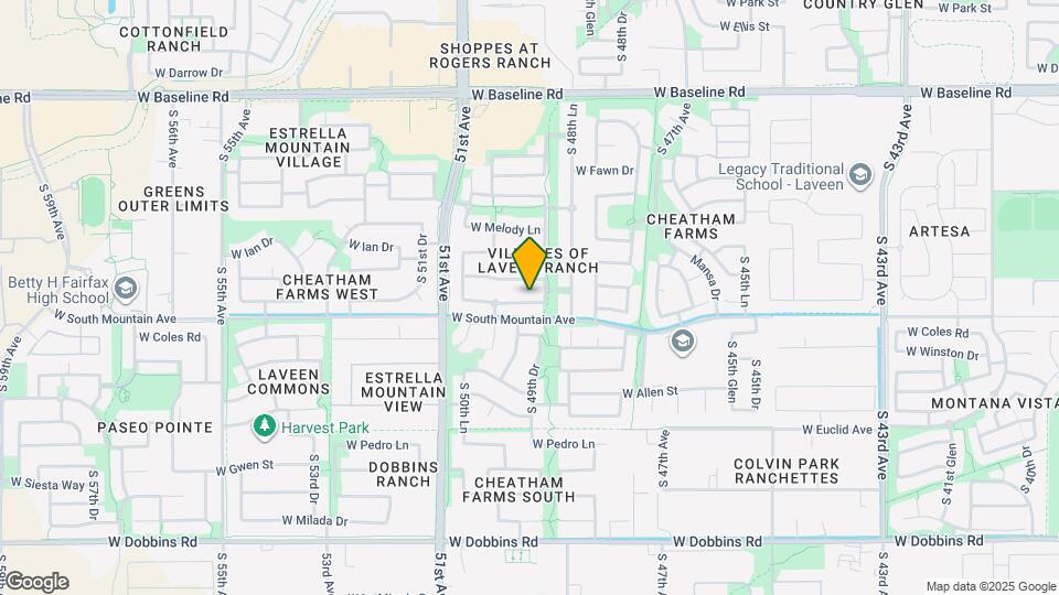 4924 W Magdalena Ln Map and Location Details