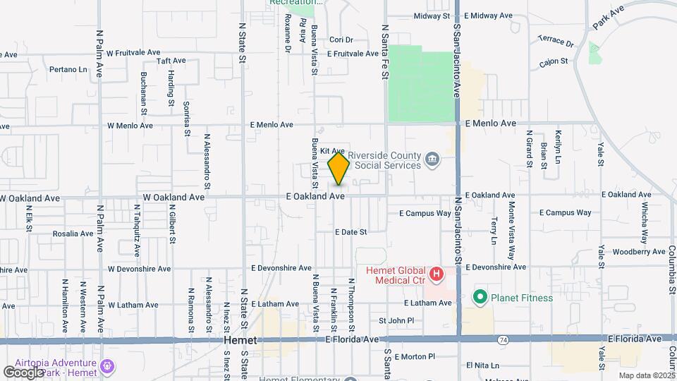 501 Cedar Pl Map and Location Details