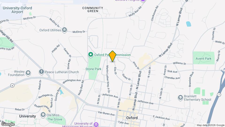 314 Elm St Map and Location Details