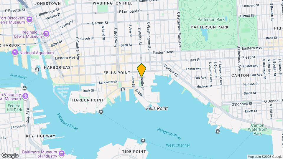 730 S Wolfe St Map and Location Details