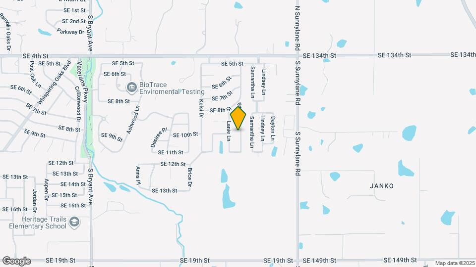 1101 Ryan Rd Map and Location Details