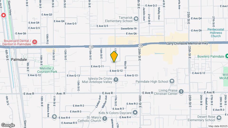 38233 17th St E Mapa y Detalles de la Ubicación