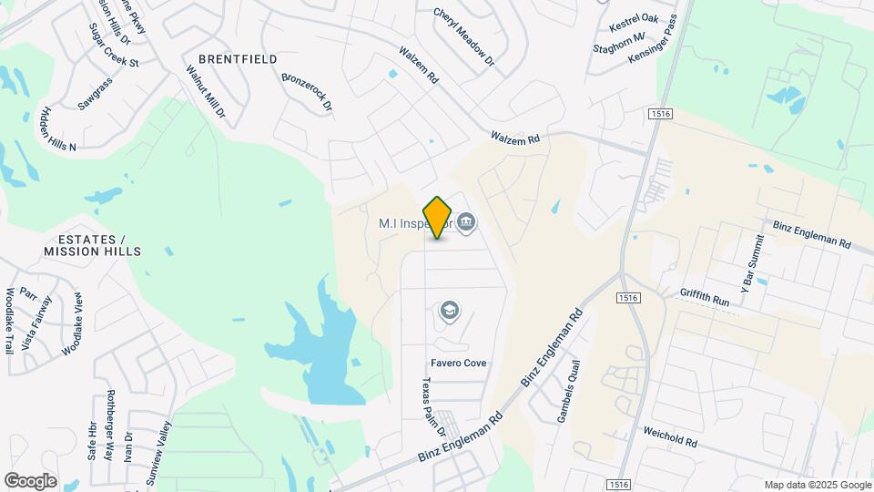 8413 Amistad Cove Map and Location Details