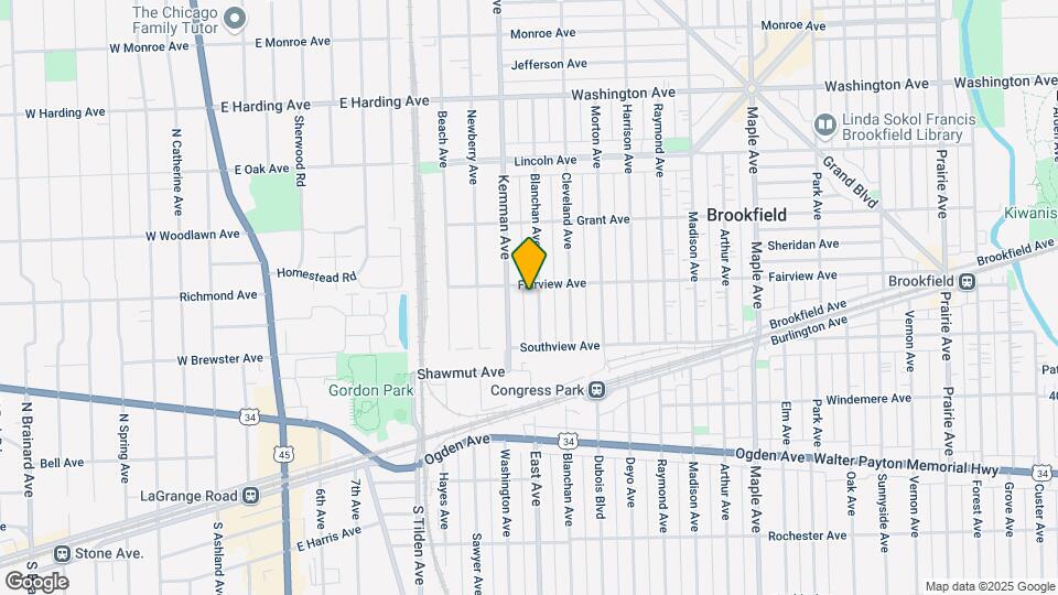 3808 Blanchan Ave, Unit Garden Map and Location Details
