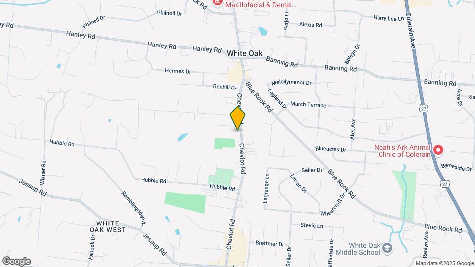 6509 Cheviot Rd Mapa y Detalles de la Ubicación